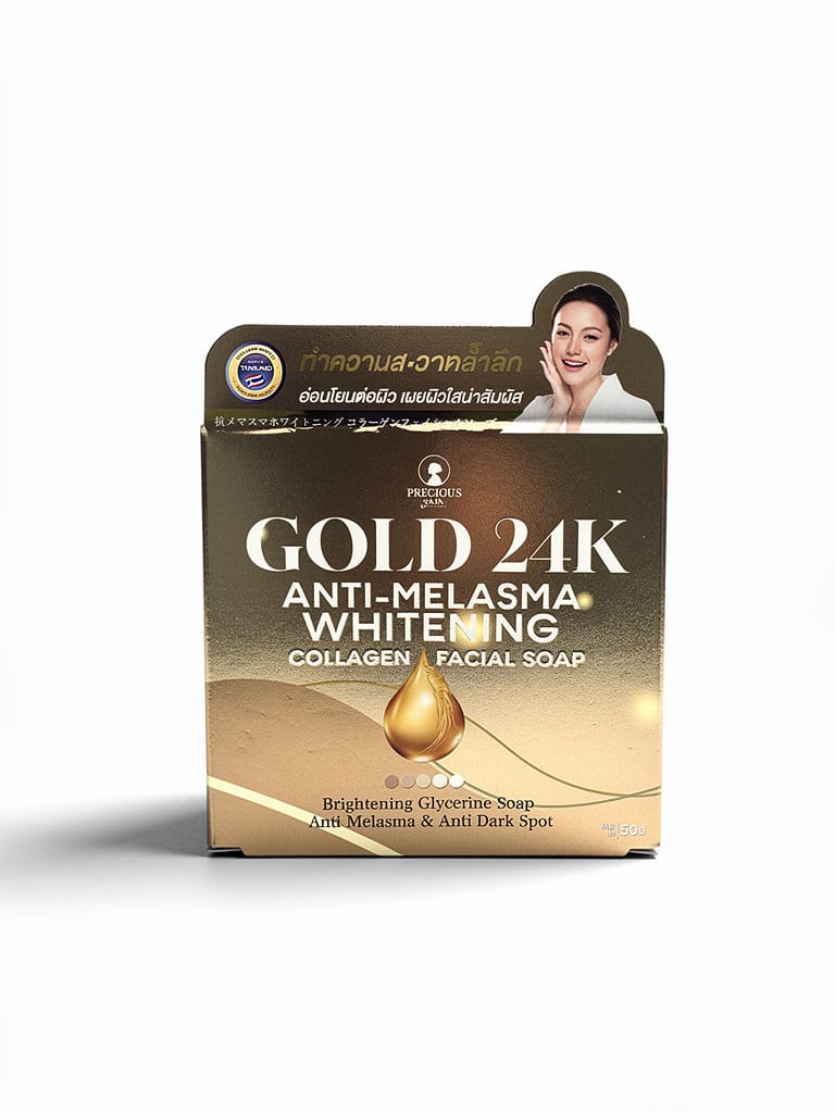 Vivi Skin Care Gold 24K Whitening Soap